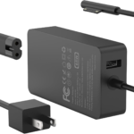 65W Charger Compatible with Microsoft Surface Pro 11, 10, 9, 8, 7+, 7, 6, 5, 4, 3, X, Power Adapter for Windows Surface Laptop 7/6/5/4/3/2/1, Go Tablet, Book 3/2/1, Support 44W, 36W, LED, 10FT