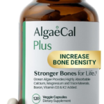 Organic Red Algae Calcium Supplement for Bone Density, Vitamin K2 MK7 (100Mg), Vitamin D3 (1600 IU), Magnesium (350Mg) & Trace Minerals & Strength, Easy to Swallow, 120 Veggie Caps