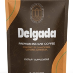 Delgada Instant Coffee - Premium Ganoderma, Rich Bold Taste - Healthy Mushroom Insant Coffee 25 Sachets