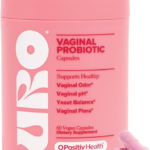 URO Vaginal Probiotics for Women Ph Balance with Prebiotics & Lactobacillus – Vaginal Health Supplement – Promote Healthy Vaginal Odor & Flora, 60 Count (Pack of 1), 1 Month Supply