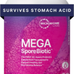 Megasporebiotic Probiotics for Women & Men - Spore-Based Probiotic for Gut Health & Digestive Support - Shelf-Stable, Travel-Friendly, Mens & Womens Probiotics (60 Capsules)